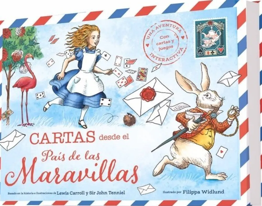 Tutifruti Editorial Cartas desde el país de las maravillas* Álbumes Ilustrados Infantiles