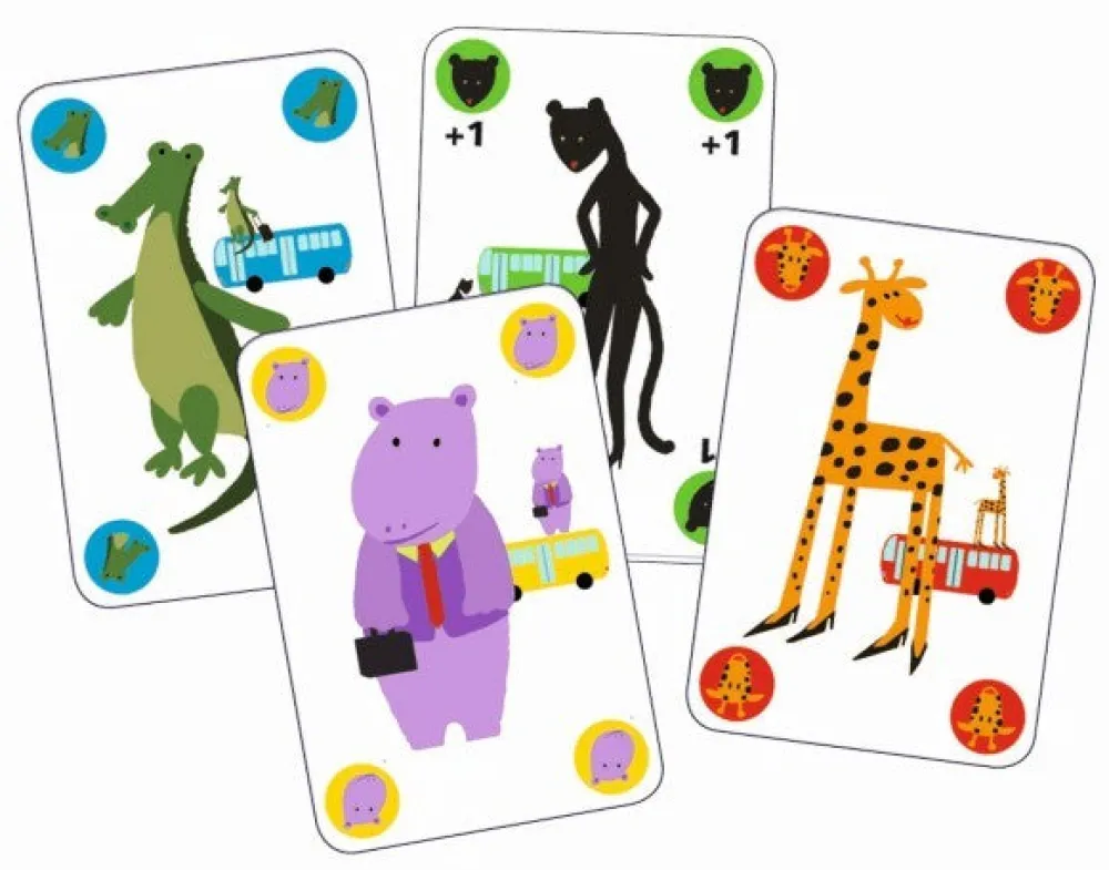 Djeco Cartas Gorila ·*Niños Djeco|Juegos De Mesa De Viaje