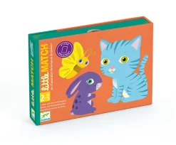 Djeco Cartas Little Match ·*Niños Djeco|Juegos De Mesa De Viaje