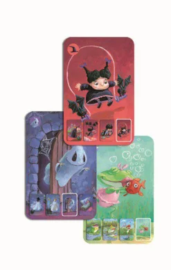 Djeco Cartas Mini Family ·*Niños Djeco|Juegos De Mesa De Viaje