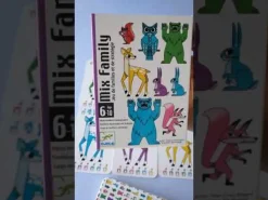 Djeco Cartas Mix Family ·*Niños Djeco|Juegos De Mesa De Viaje