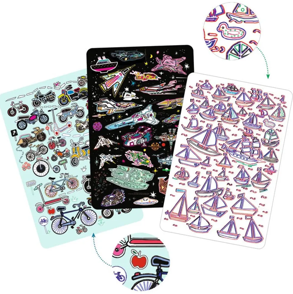 Djeco Cartas Myster Travel ·*Niños Djeco|Juegos De Mesa De Viaje
