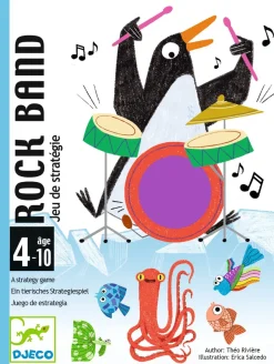 Djeco Cartas Rock Band ·*Niños Djeco|Juegos De Mesa De Viaje