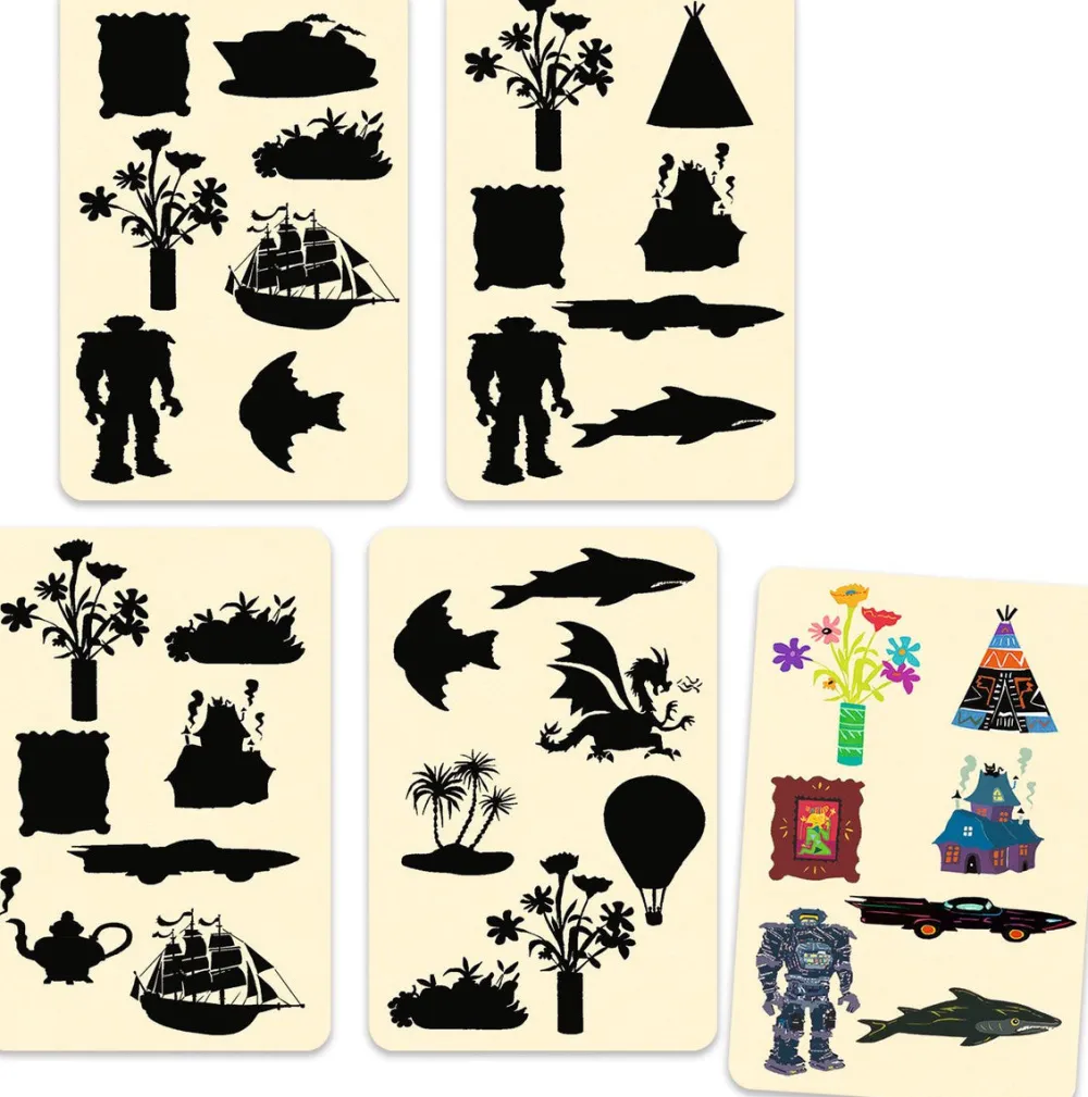 Djeco Cartas Similix ·*Niños Djeco|Juegos De Mesa De Viaje