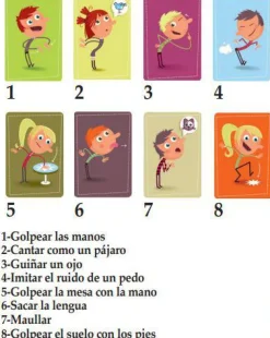 Djeco Cartas Tip Top Clap ·*Niños Djeco|Juegos De Mesa De Viaje