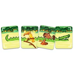Djeco Cartas Safari Croco ·*Niños Djeco|Juegos De Mesa De Viaje