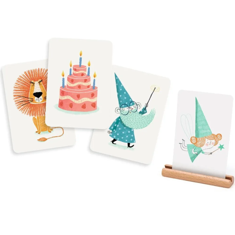 Djeco Cartas Téki-Tékoi ·*Niños Djeco|Juegos De Mesa De Viaje