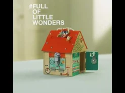 Lilliputiens Casa de Aprendizaje de Cierres*Niños Juguetes Waldorf|Juguetes Montessori