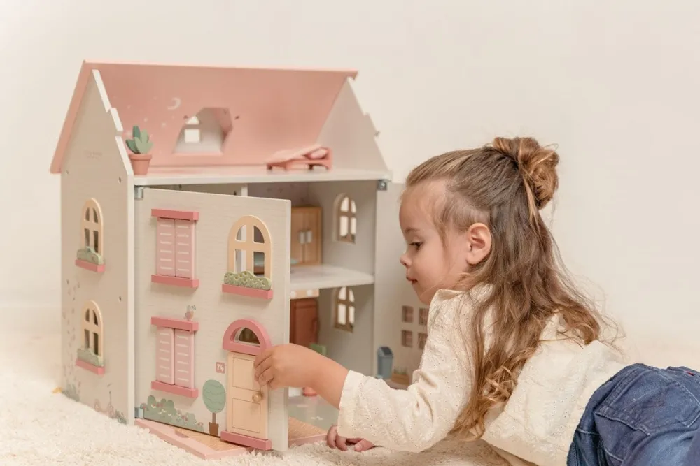 Little Dutch Casa de Muñecas Madera FSC ·*Niños Casas De Muñecas|Juguetes Waldorf