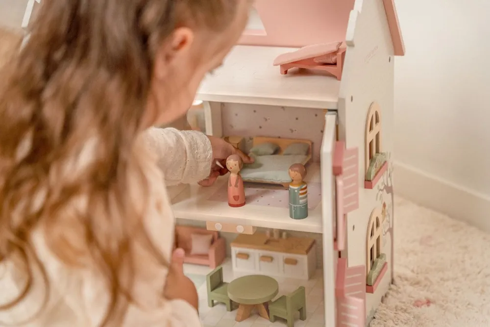 Little Dutch Casa de Muñecas Madera FSC ·*Niños Casas De Muñecas|Juguetes Waldorf