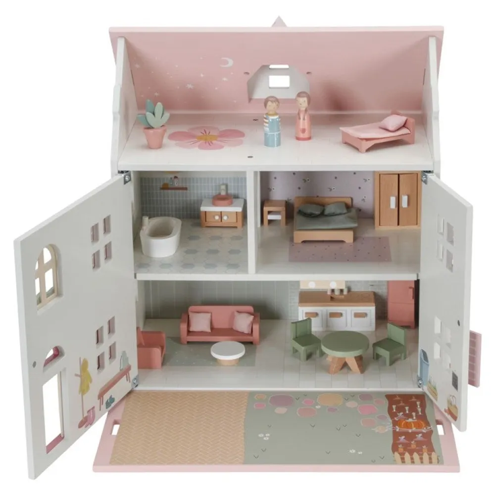 Little Dutch Casa de Muñecas Madera FSC ·*Niños Casas De Muñecas|Juguetes Waldorf