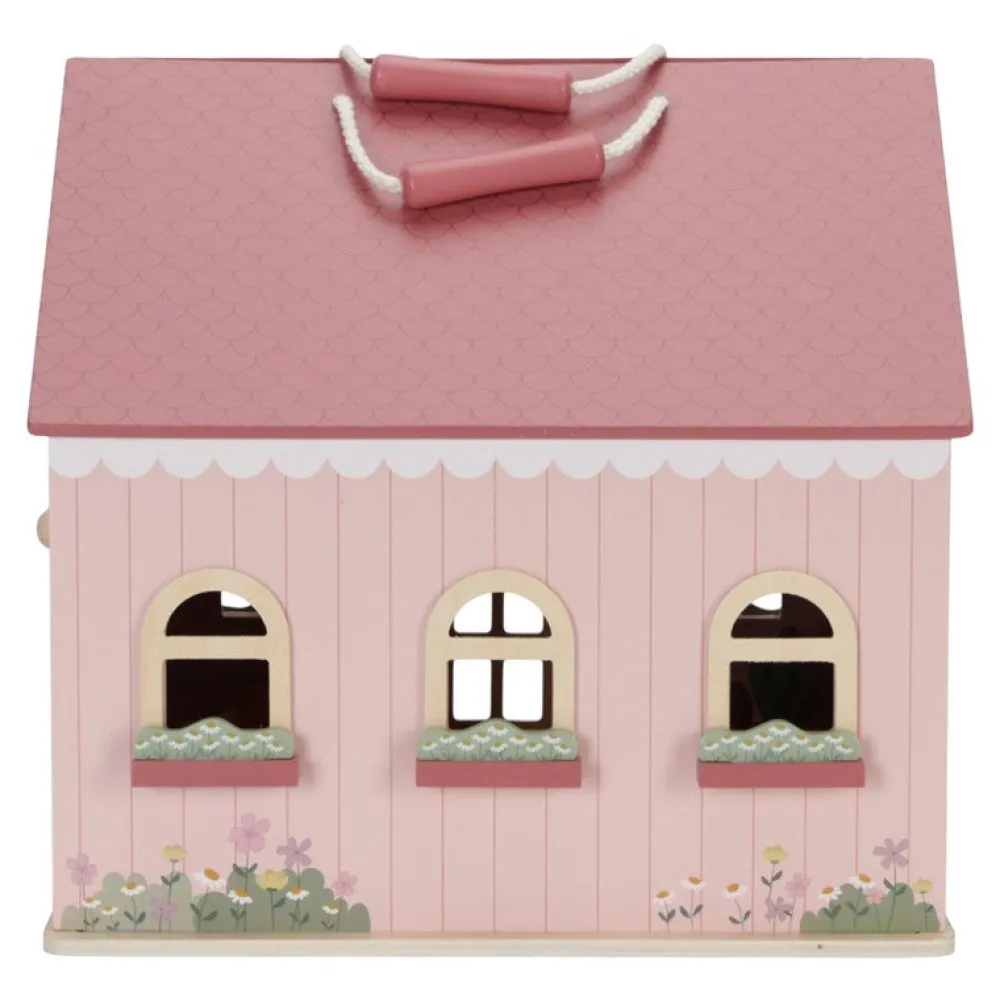Little Dutch Casa de Muñecas Madera Portátil ·*Niños Casas De Muñecas|Juguetes Waldorf