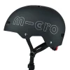 Micro Casco Negro Luz Led*Niños Cascos De Bici Para Niños Y Niñas|Patinetes Infantiles