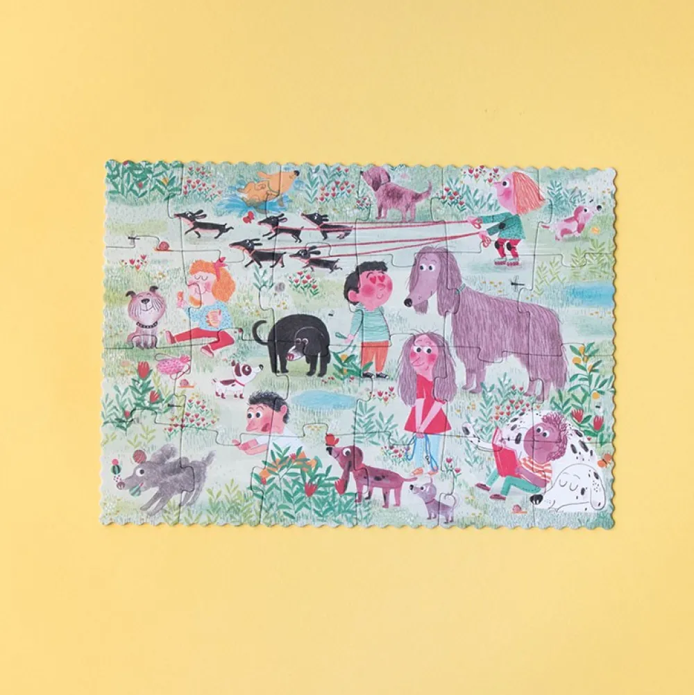Londji Cats & Dogs puzzle reversible ·*Niños Puzzles De Animales