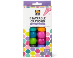 Tiger Tribe Ceras infantiles apilables Candy ·*Niños Pinturas