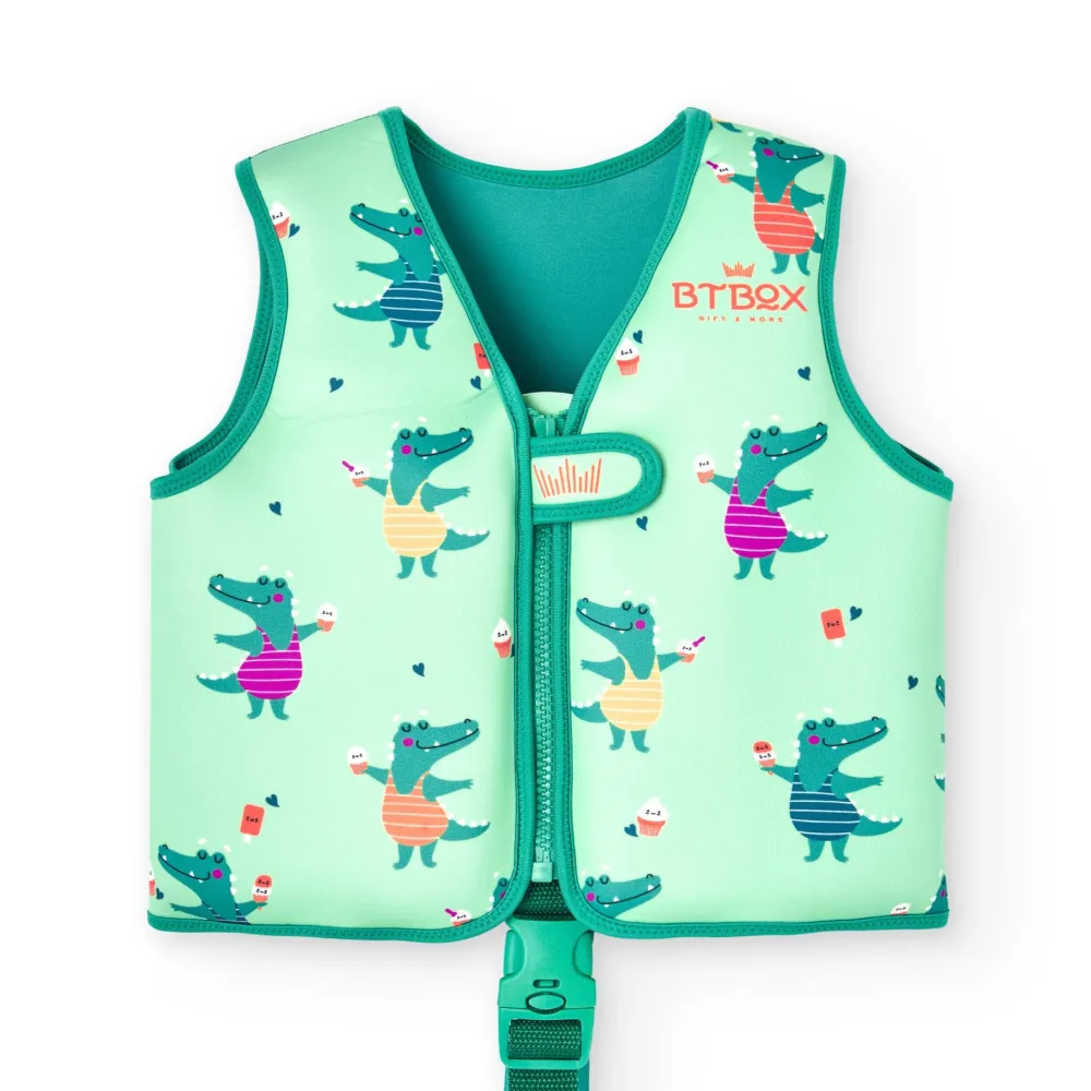 BTBOX Chaleco Flotador · Cocodrilos* Chaleco Flotador Para Bebé