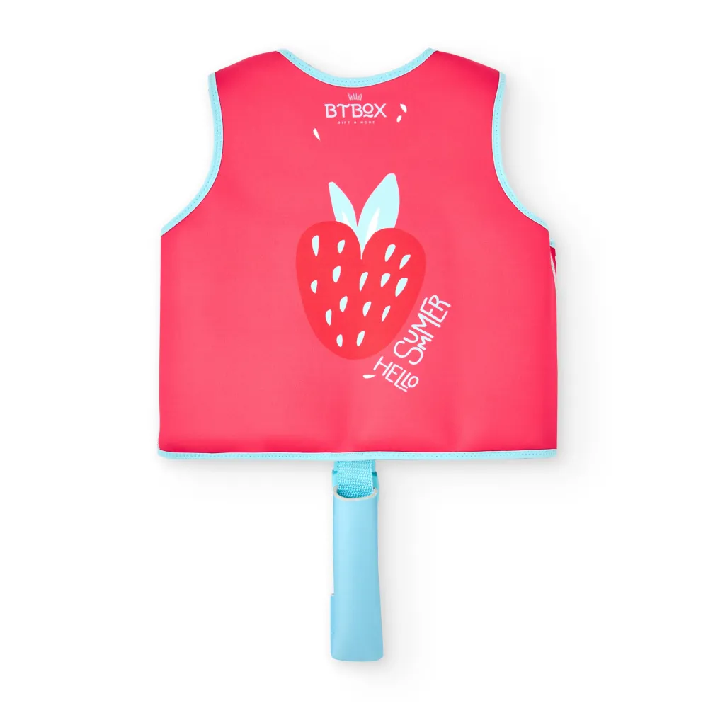 BTBOX Chaleco Flotador · Strawberries* Chaleco Flotador Para Bebé