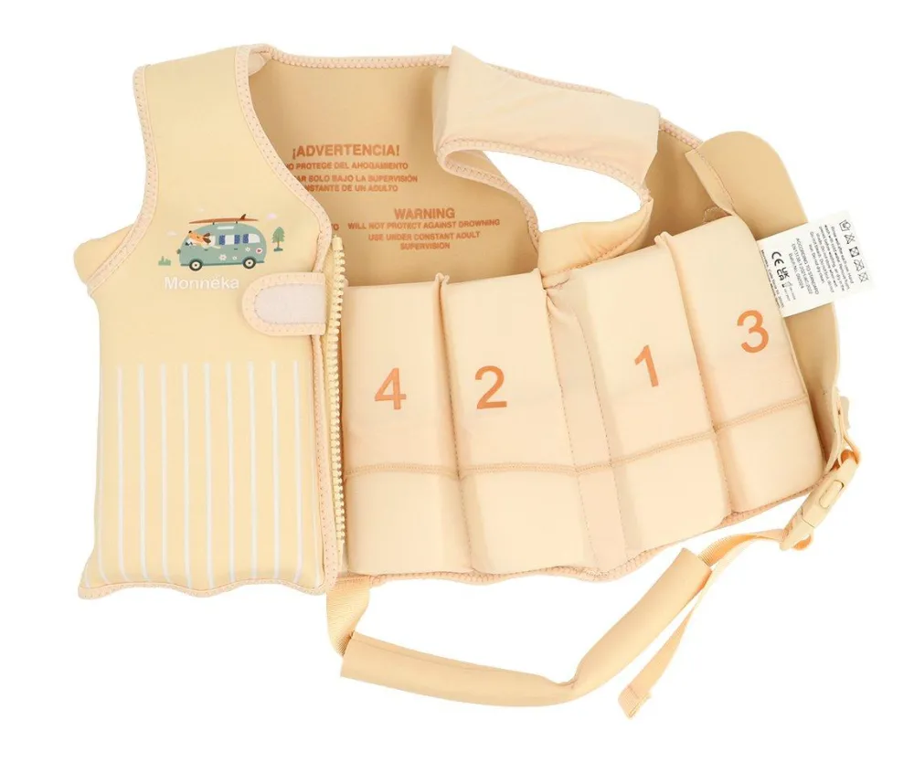 Monnëka Chaleco Flotador Aprendizaje · Surf Van* Chaleco Flotador Para Bebé