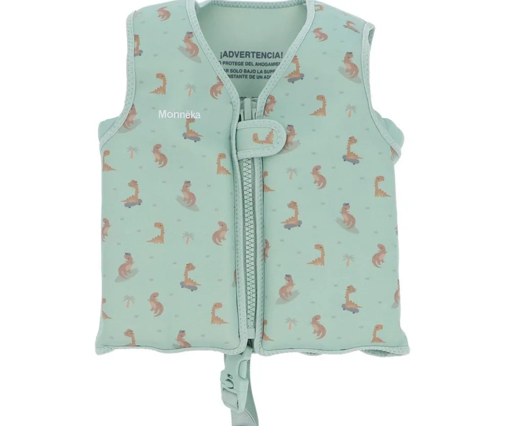 Monnëka Chaleco Flotador Aprendizaje · Cool Dinos* Chaleco Flotador Para Bebé
