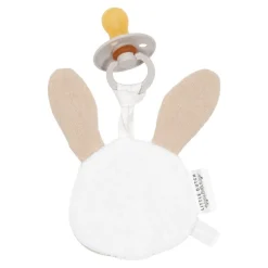 Little Dutch Chupetero de muselina Bunny Beige ·*Niños Chupeteros|Sujetachupetes