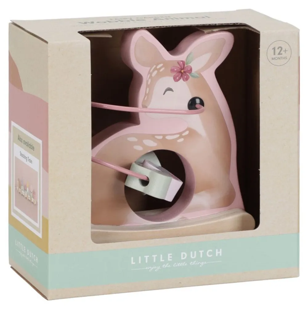 Little Dutch Ciervo Balancín FSC Fairy Garden ·*Niños Juguetes De Madera Para Niños|Juguetes Y Juegos Motricidad Fina