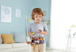 Hape Cinturón de Herramientas Científicas ·*Niños Herramientas De Juguete|Banco De Herramientas De Juguete