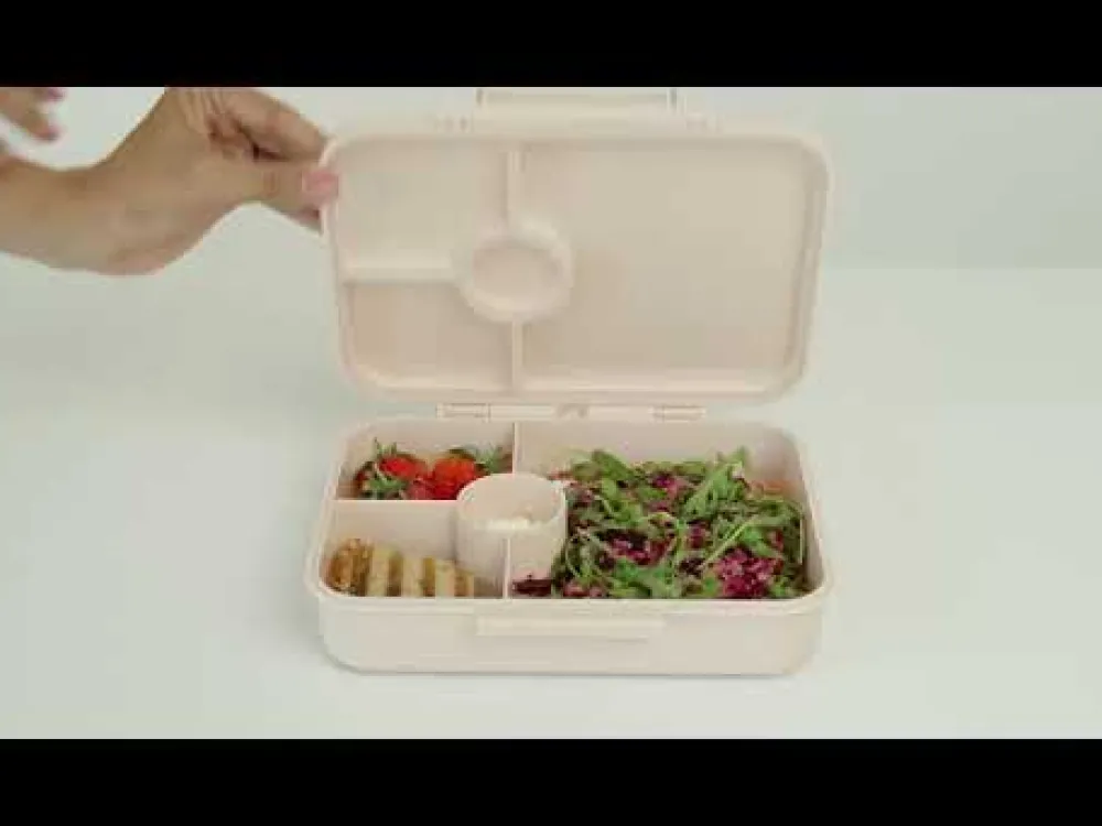 Citron Caja Almuerzo de tritán Flores* Cajas De Almuerzo Infantil·Con Compartimentos