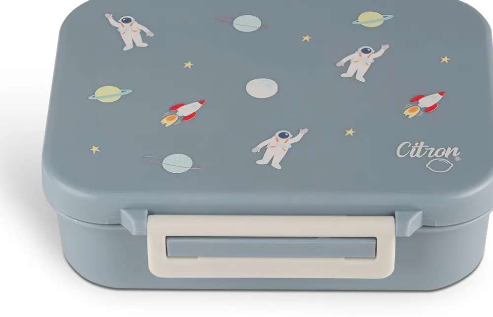 Citron Caja Almuerzo de tritán Aeronave* Cajas De Almuerzo Infantil·Con Compartimentos