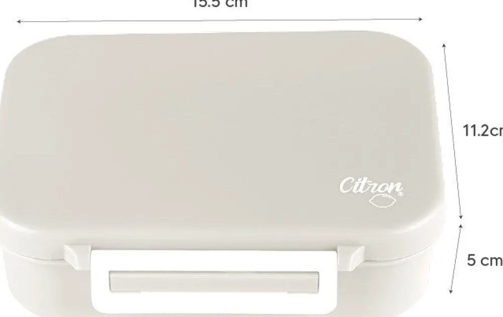 Citron Caja Almuerzo de tritán Aeronave* Cajas De Almuerzo Infantil·Con Compartimentos