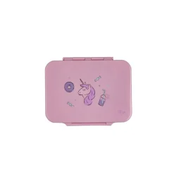 Citron Caja Almuerzo de tritán Unicornio* Cajas De Almuerzo Infantil·Con Compartimentos