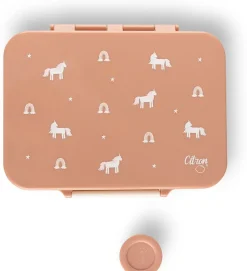 Citron Caja Almuerzo mediana de tritán unicornio* Cajas De Almuerzo Infantil·Con Compartimentos