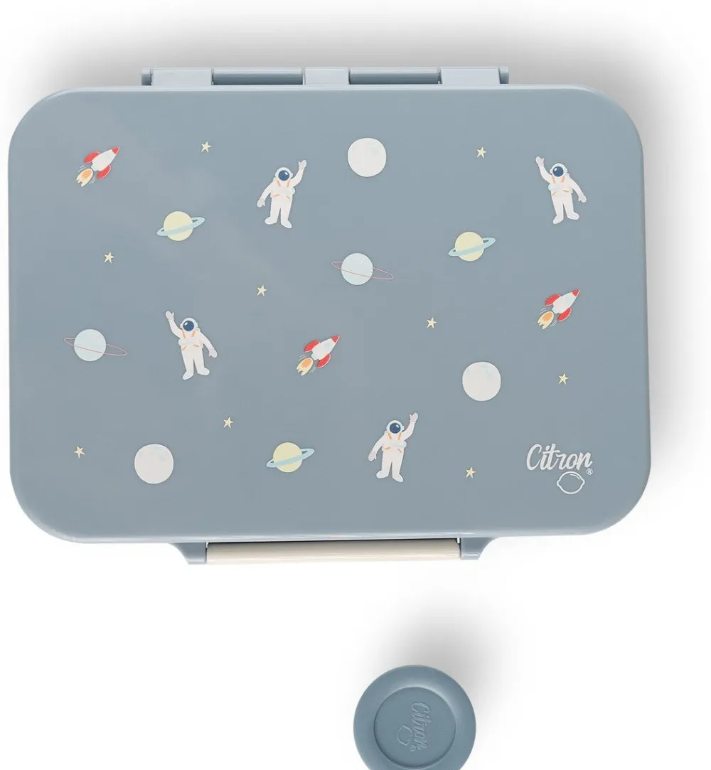Citron Caja Almuerzo mediana de tritán Astronave* Cajas De Almuerzo Infantil·Con Compartimentos