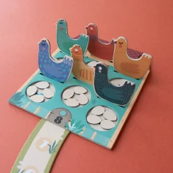 Londji Cluck, cluck! Pocket Game·*Niños Juegos De Mesa Competitivos|Juegos De Tablero