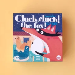 Londji Cluck, cluck! The fox! ·*Niños Juegos De Mesa Competitivos|Juegos De Tablero