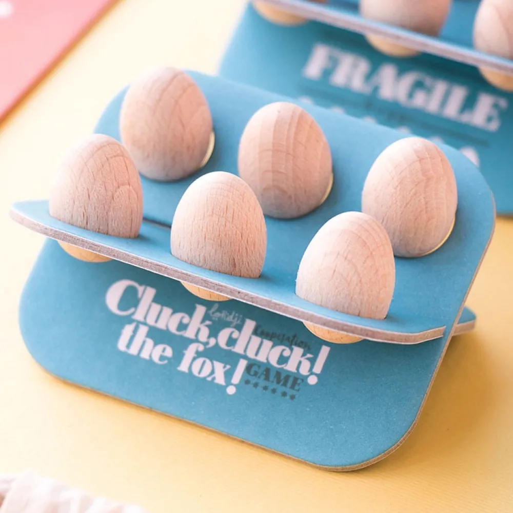 Londji Cluck, cluck! The fox! ·*Niños Juegos De Mesa Competitivos|Juegos De Tablero