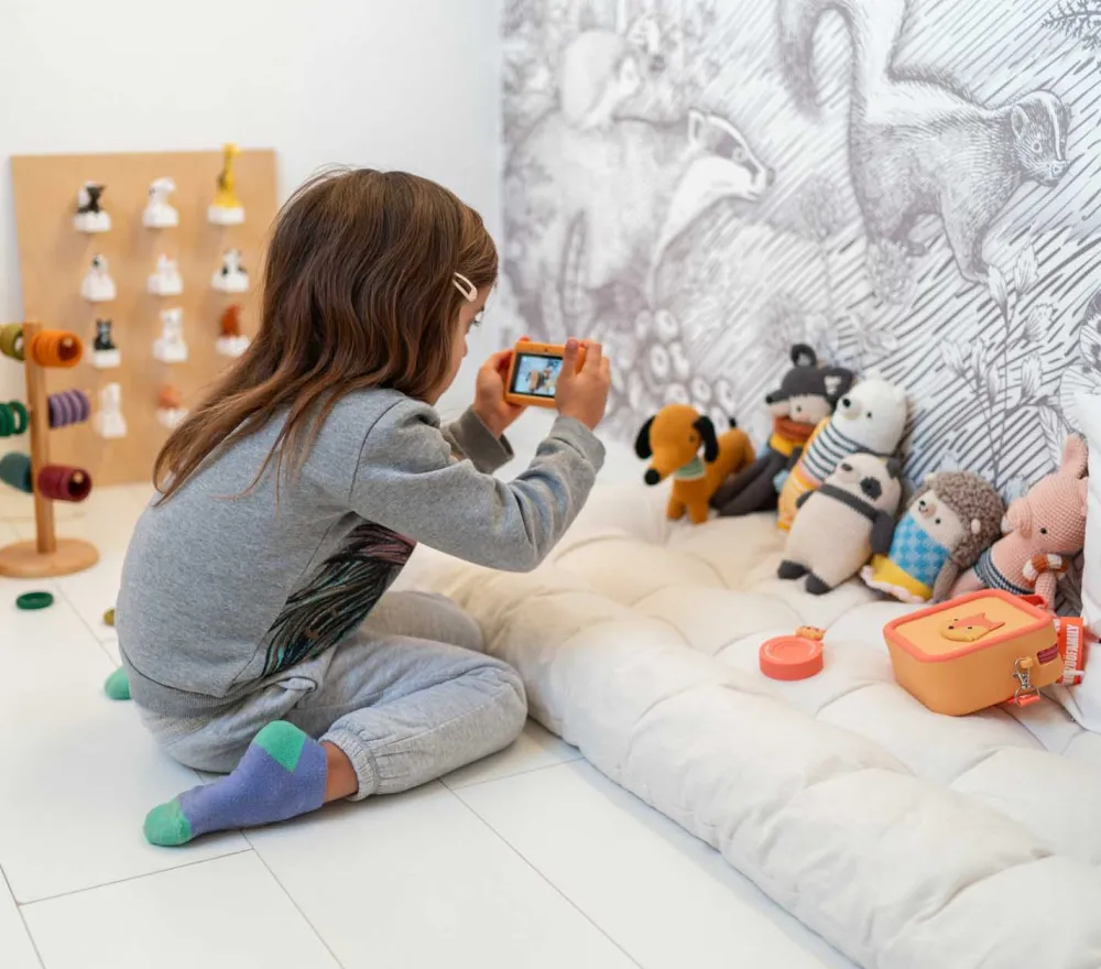 The Zoofamily Cámara Fotográfica Urban Zoo Fox ·*Niños Tecnología|Cámaras Infantiles