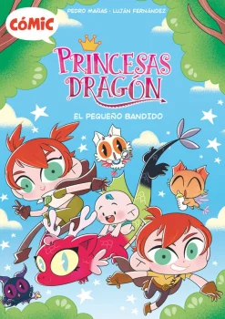 SM Cómic Princesas Dragón 3: El pequeño bandido*Niños Libros De Pedro Mañas|Princesas Dragón