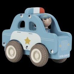 Little Dutch Coche de policía FSC ·*Niños Coches De Madera De Juguete Para Bebés|Coches De Juguete Para Bebés