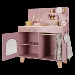 Little Dutch Cocina Rosa FSC ·*Niños Cocinas De Madera Y Accesorios Juguete|Juguetes Waldorf