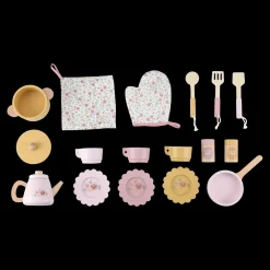 Little Dutch Cocina Rosa FSC ·*Niños Cocinas De Madera Y Accesorios Juguete|Juguetes Waldorf