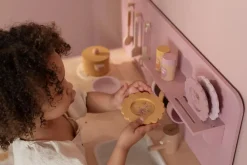 Little Dutch Cocina Rosa FSC ·*Niños Cocinas De Madera Y Accesorios Juguete|Juguetes Waldorf