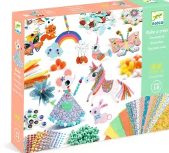 Djeco Cofre actividades Ideas creativas ·*Niños Kit De Manualidades