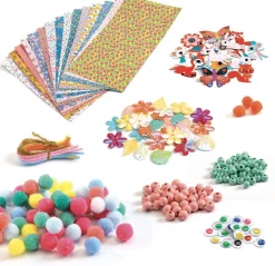Djeco Cofre actividades Ideas creativas ·*Niños Kit De Manualidades