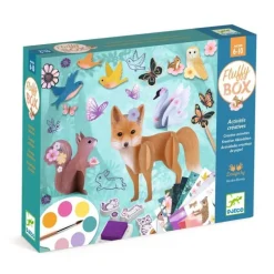 Djeco Cofre multiactividad Fluffy box ·*Niños Kit De Manualidades