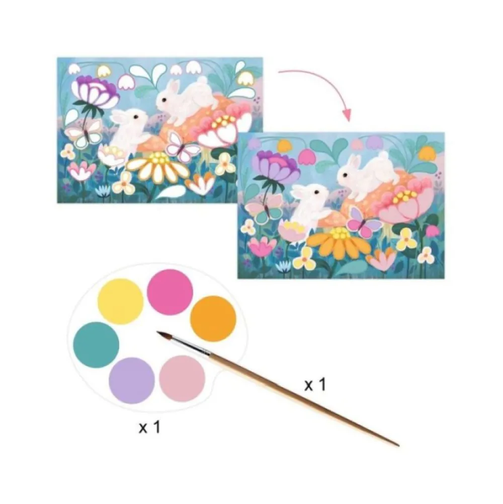 Djeco Cofre multiactividad Fluffy box ·*Niños Kit De Manualidades