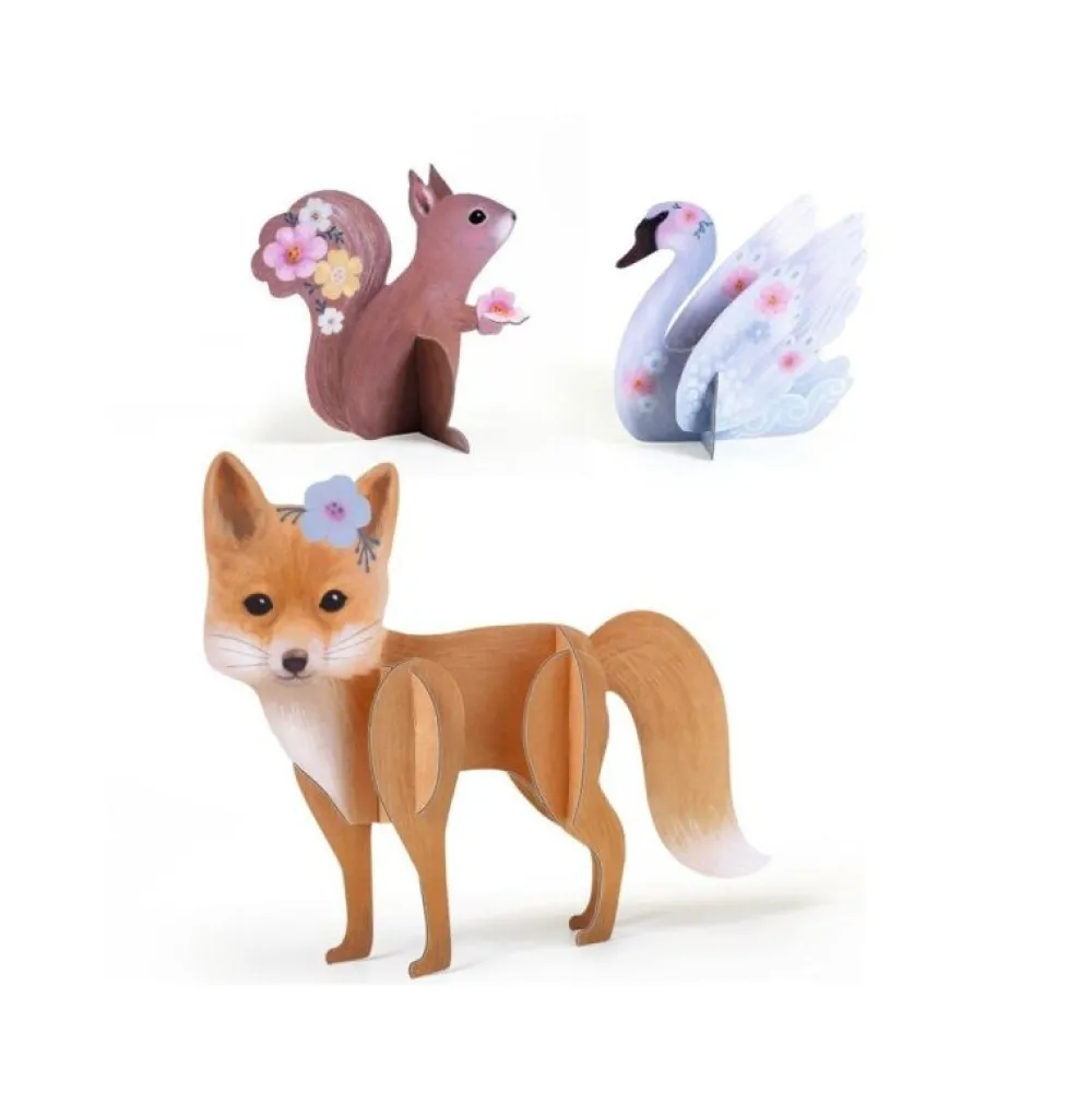 Djeco Cofre multiactividad Fluffy box ·*Niños Kit De Manualidades