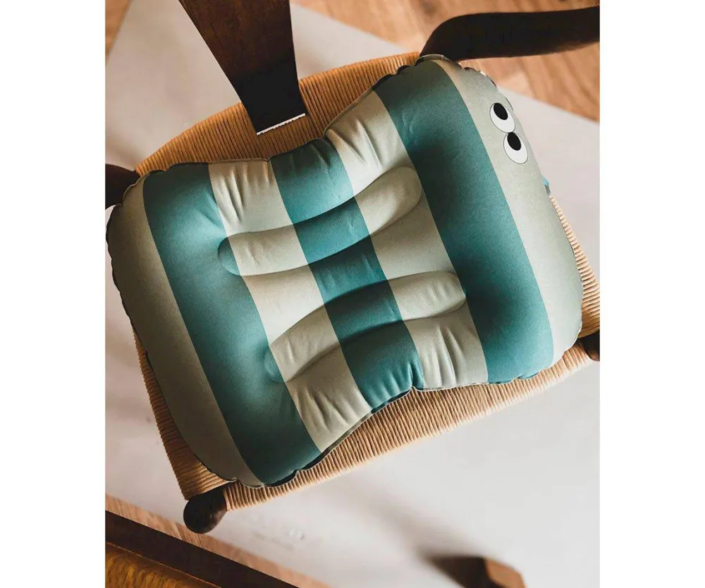 Noui Noui Cojín reductor para silla Stripes Mint ·* Accesorios Para Salir Fuera Y Viajar
