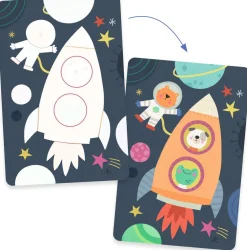 Djeco Colorear con agua En la carretera ·*Niños Libros Mágicos Para Pintar Con Agua|Libros Mágicos Para Pintar Con Agua