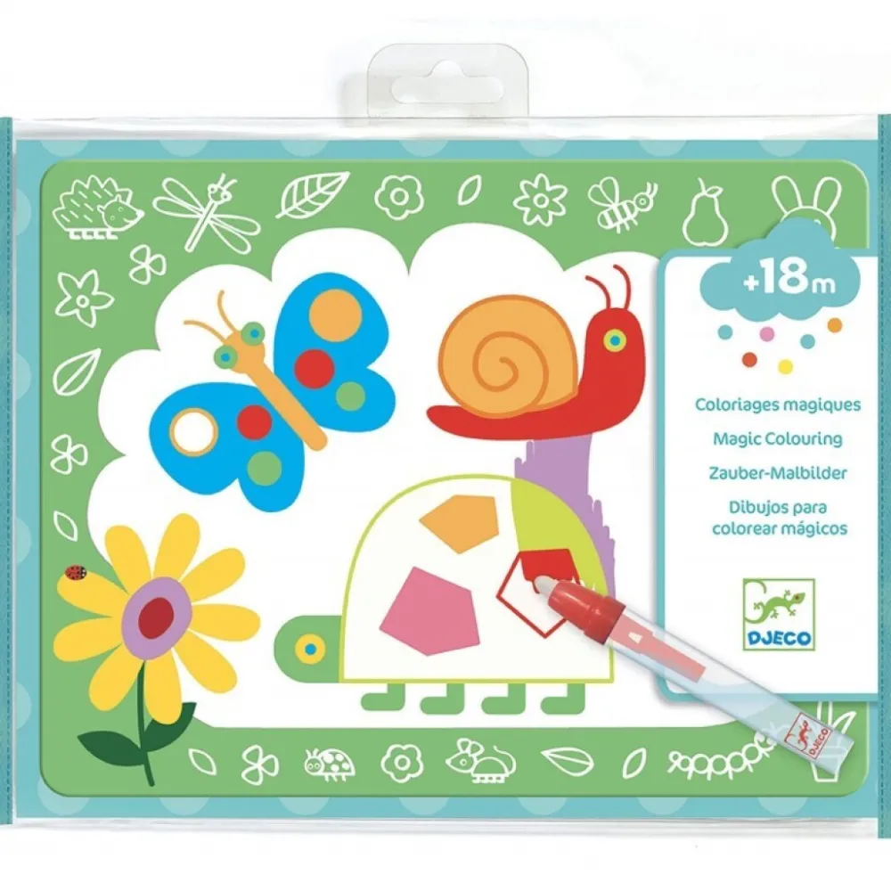 Djeco Colorear Mágico con agua Garabatos Mágicos*Niños Libros Mágicos Para Pintar Con Agua|Libros Mágicos Para Pintar Con Agua