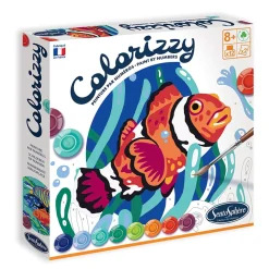 Sentosphère Colorizzy · Fondo Marino*Niños Colorear Por Número|Kit De Manualidades